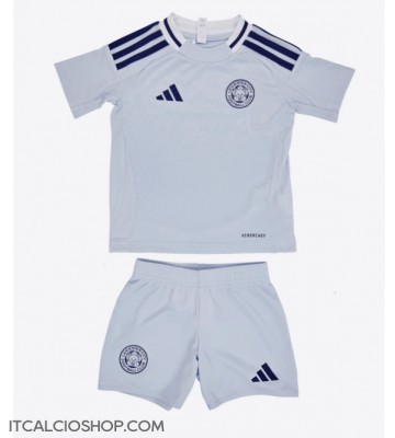 Leicester City Terza Maglia Bambino 2024-25 Manica Corta (+ Pantaloni corti)
